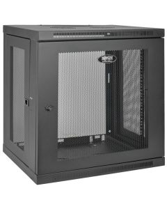 Skříň SmartRack 12U, Š=600mm, Hl=450mm, hloubka pro přepínače, montáž na stěnu