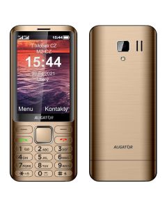 ALIGATOR D950 Dual sim zlatý