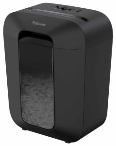 FELLOWES skartovač LX 45/ křížový řez 4x37mm/ objem koše 17 l/ stupeň utajení P-4 (důvěrné)/ černý