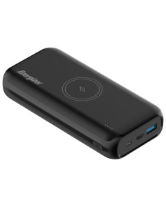 Energizer powerbanka QE20009PQ   20000mAh,, Power Delivery, bezdrátové nabíjení, černá