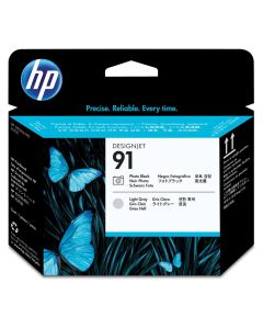 HP 91 Fotografická Černá a světle šedá tisková hlava