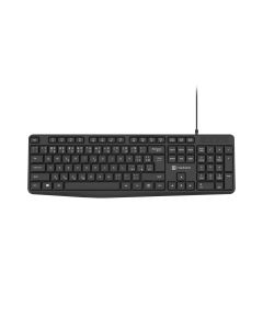 Natec klávesnice Nautilus 2/Drátová USB/CZ-SK layout/Černá