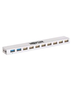 Rozbočovač USB 3.0 / USB 2.0, nabíjení USB, 2x USB 3.0 + 8x USB 2.0