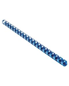 EUROSUPPLIES plastové hřbety/ formát A4/ 51mm/ modré/ 50 pack