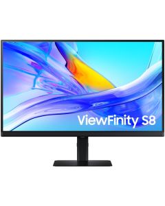 Samsung ViewFinity S8 27" / S80UD / 4K UHD 3840x2160 / 16:9 / IPS / 5ms / 60Hz / Jack/HDMI/DP/USB/USB-C/LAN/PIVOT/VESA
