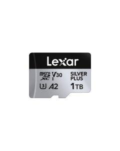 Lexar 1TGB H-P Silver Plus microSDXC s adp C10 A2