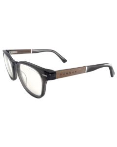 GUNNAR kancelářske/herní brýle  TIOGA GRAY CRYSTAL/WALNUT čirá skla-PRO MINERAL BLF 35 GUNNAR focus