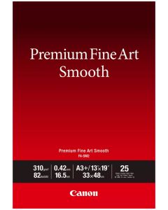 Canon fotopapír  FA-SM2  Premium FineArt Smooth A3+ 25 listů