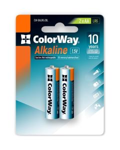 Colorway alkalická baterie AA/ 1.5V/ 2ks v balení/ Blister