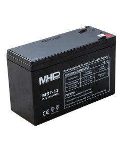 Pb akumulátor MHPower VRLA AGM 12V/7Ah (MS7-12)