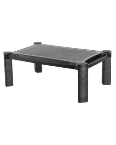 Neomounts NSMONITOR20/podložka pod displej/nosn. 10kg/výška 4,6-16,8cm/plast/černá
