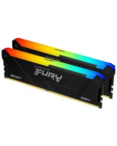 KINGSTON FURY Beast RGB 64GB DDR4 3200MT/s / DIMM / CL16 / KIT 2x 32GB