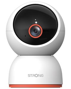 STRONG IP kamera SHC08IR0-W/ vnitřní/ Wi-Fi/ USB-C/ 8Mpix/ objektiv 4mm/ IR noční vidění/ microSD/ bílá