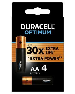 Duracell Optimum alkalická baterie 4 ks (AA)