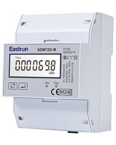 Eastron SDM72D-M-2-MID, Multifunkční elektroměr s obousměrným měřením, třífázový, 100A