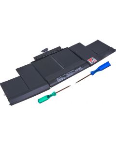 Baterie T6 Power Apple MacBook Pro 15" Retina (Late 2013, Mid 2014), 8440mAh, 95Wh, 6cell, Li-pol
