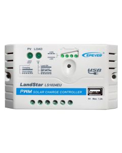 EPEVER LS1024EU solární PWM regulátor 12/24V, 10A, vstup 30V/50V, USB