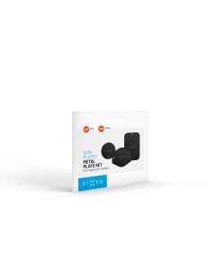 Sada náhradních plíšků k magnetickým držákům FIXED Icon Plates, černá