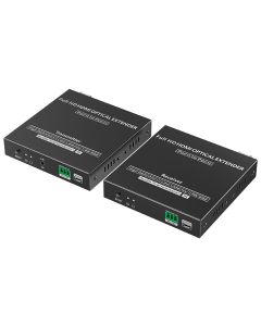 XtendLan HDMI přenos po optice, jedno vlákno, do 40km, SC konektor, 1080p, s IR přenosem ovládání, pár