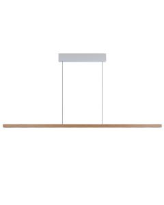 IMMAX NEO MADEIRA lineár osvětlení, dřevo jasan, 157cm, stmívatelné senzorem