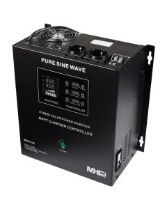 MHPower záložní zdroj MHPower MSKD-700-12, UPS, 700W, čistý sinus, 12V, solární regulátor MPPT