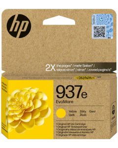 HP 937e Žlutá EvoMore originální inkoustová kazeta