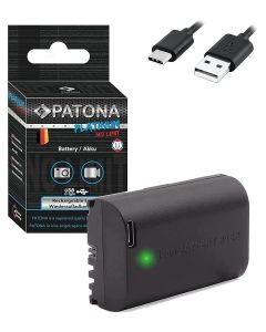 PATONA baterie pro foto Canon LP-E6NH 2250mAh Li-Ion Platinum USB-C nabíjení