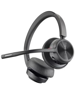 Poly Voyager 4320 UC Stereo USB-A Headset +BT700 USB-A Adapter +Charging Stand