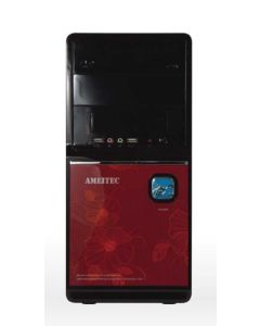 AMEI AM-C1002BR/Micro ATX/Černá a červená