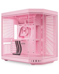 HYTE skříň Y70 Strawberry Milk / levé a přední sklo / Riser PCIe 4.0 / bez zdroje / 1x USB-C / 2x USB-A