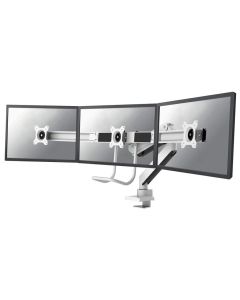Neomounts Select  NM-D775DX3WHITE / Flat Screen Desk mount (17-27") desk clamp/grommet / White