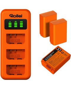 Rollei nabíjecí set EN-EL25/ 3ks baterie a nabíječka