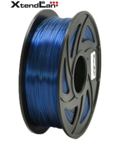 XtendLAN PLA filament 1,75mm průhledný modrý 1kg