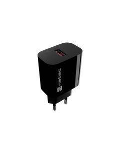 Universální nabíječka Natec RIBERA 18W, 1X USB-A,černá