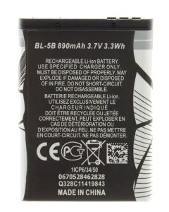 BL-5B Baterie pro Nokia 890mAh Li-Ion (OEM)