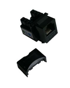 DATACOM Keystone RJ12 UTP CAT3 (DUAL) MINI černý