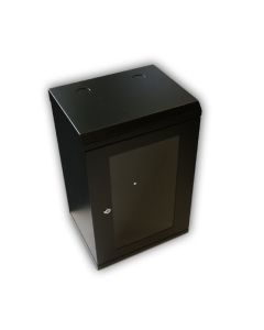 10" rack jednodílný 12U/280 DATACOM černý Skl.dv.