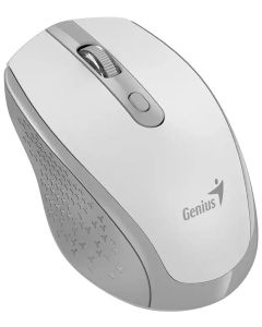 GENIUS NX-8040S WhiteGrey/ 1600 dpi/ bezdrátová/ 2,4GHz/ tichá/ bílošedá