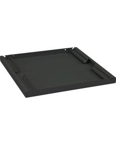 Triton Polička s perforací 1U/750mm,černá
