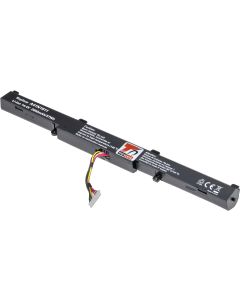 Baterie T6 Power pro Asus GL752, N552, N752, FX553, G553, GL553, 2600mAh, 37Wh, 4cell, Li-ion