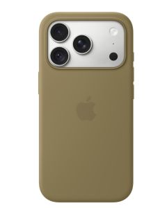iPhone 18 Pro Silicone Case with MS - Olive