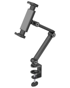 Neomounts DS15-545BL1/Držák tabletu/na stůl/4,7-12,9" /náklon/rotace 360°/3 čepy/černý