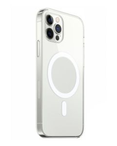 Swissten pouzdro clear jelly MagStick iPhone 15 ULTRA transparentní