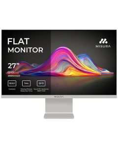 MISURA 27" LED VIVA P26M2741QKAS01/ IPS/ 2560x1440 (QHD)/ 1ms/ 350 cd/m2/ 1500:1/ HDMI/ DP/ USB-C/ měsíčně stříbrný