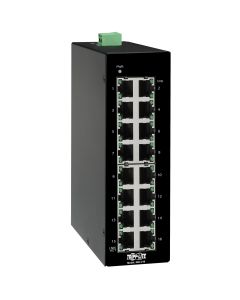 Přepínač 16x zdroj Unmanaged Ethernet Switch, 10/100/1000Mb/s, montáž DIN