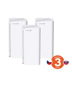 Tenda Nova MX21 Pro (3-pack) WiFi 6E AXE5700 Mesh Gigabit system, router, 9x GLAN/GWAN, VPN, CZ app