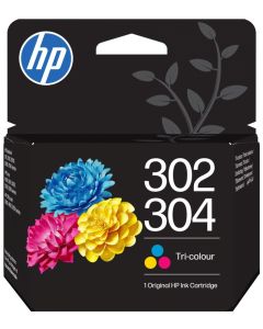 HP 302/304 tri-color inkoustová kazeta, B7RT6AE originál