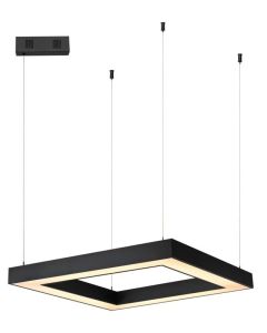 IMMAX NEO CANTO SLIM SMART závěsné svítidlo 80x80x7cm 60W, černé, Zigbee 3.0, TUYA