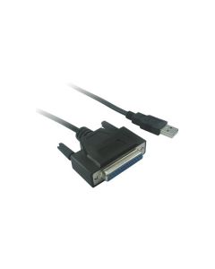 PremiumCord Konvertor USB 2.0 na paralelní port DB25F