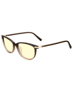 GUNNAR kancelářske/herní brýle  INGRID COCOA FADE CRYSTAL jantarová skla BLF 65 GUNNAR focus